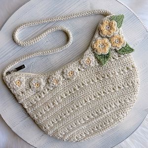 The Sak 🌼 Crochet Shoulder Bag New Without Tag 🏷️